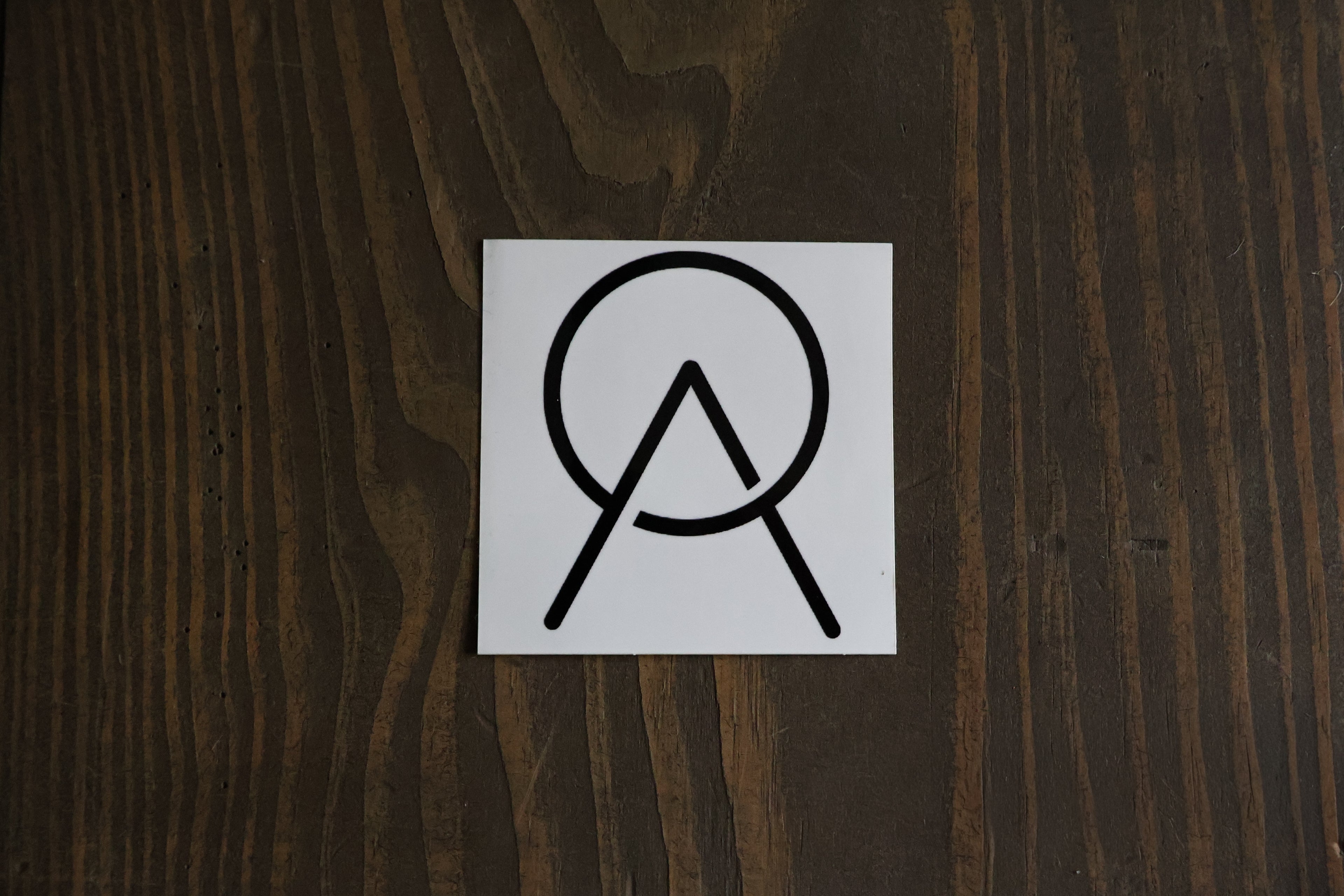 AO Sticker 3x3"