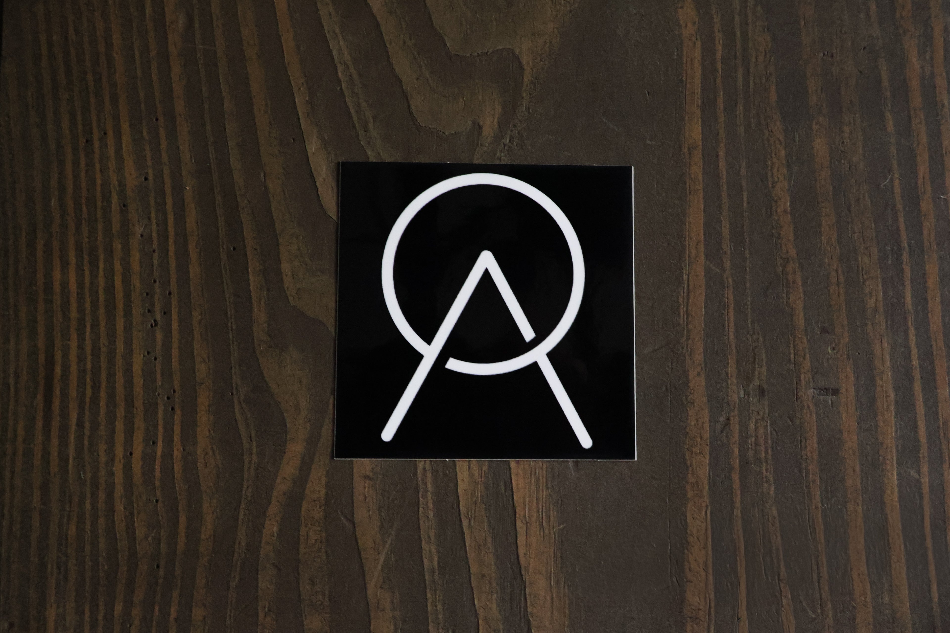 AO Sticker 3x3"